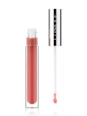 Clinique Pop Plush- Shade Chiffon Pop- Creamy Lip Gloss- Full Size- NWT NO BOX